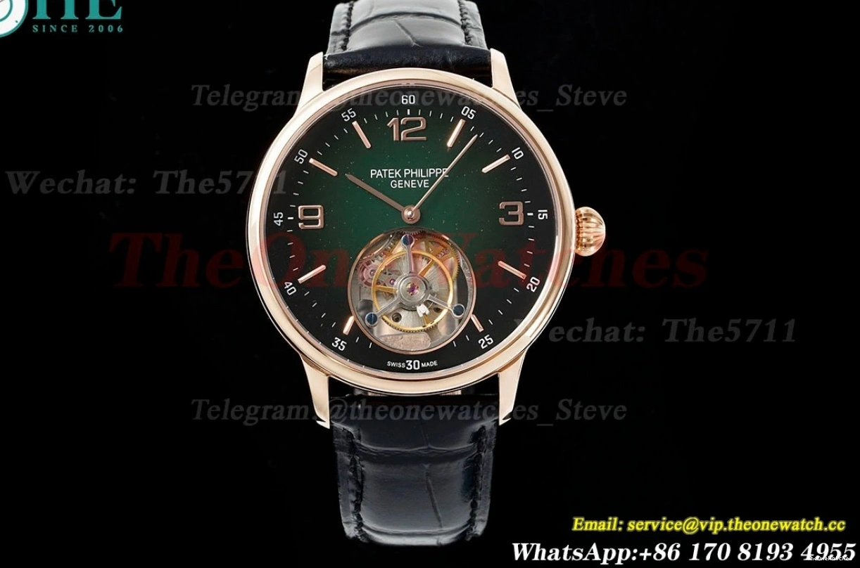 LE RG Complications RMSF Green Dial Tourb 43mm 0329